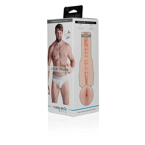 Colby Keller Lumberjack Realistic Male Stroker by Fleshjack