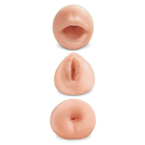 All 3 Holes Realistic Male Stroker by Pipedream Products