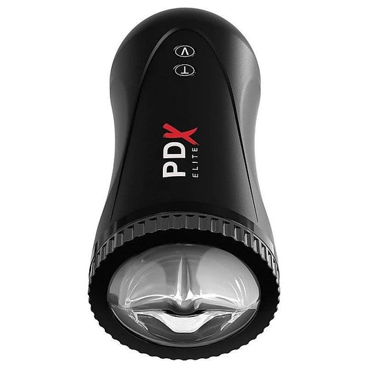 PDX Elite Moto Vibrating and Thrusting Male Stroker