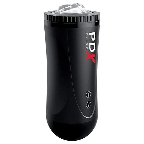 PDX Elite Moto Vibrating and Thrusting Male Stroker