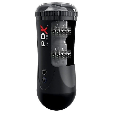 PDX Elite Moto Vibrating and Thrusting Male Stroker