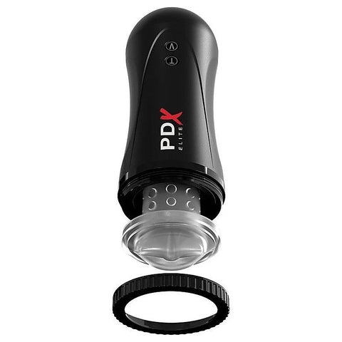 PDX Elite Moto Vibrating and Thrusting Male Stroker