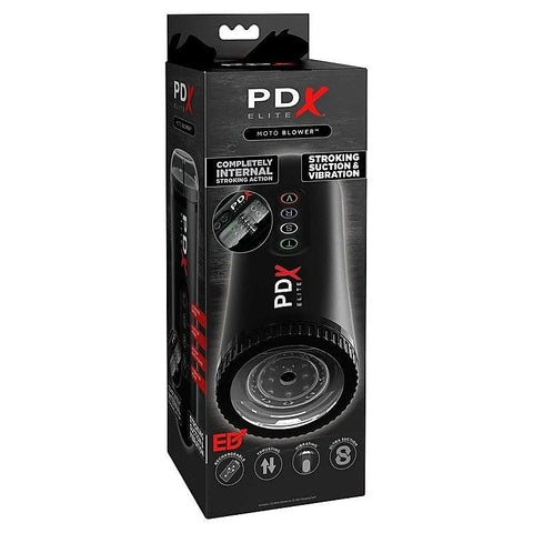 PDX Elite Moto Blower Vibrating Male Stroker