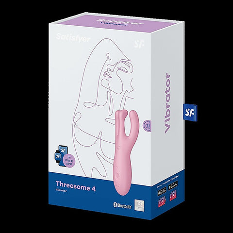 Threesome 4 App Controlled Vibrating Clitoral Massager