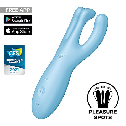 Threesome 4 App Controlled Vibrating Clitoral Massager