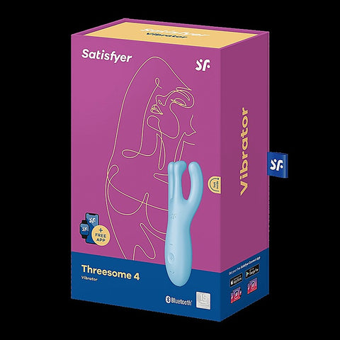 Threesome 4 App Controlled Vibrating Clitoral Massager
