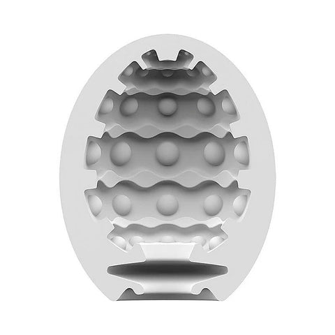 Bubble 3 Piece Male Masturbator Egg Set by Satisfyer