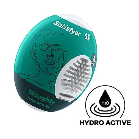Naughty Male Pleasure Masturbator Egg by Satisfyer