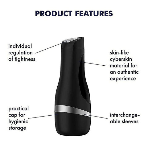 Men Classic Vibrating Male Masturbator By Satisfyer