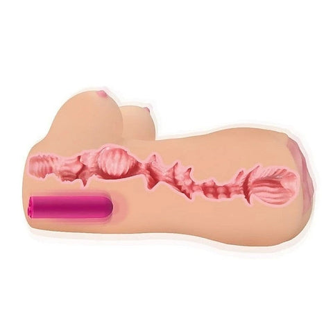 Clara Dual Layer Vibrating Realistic Male Stroker by Kokos