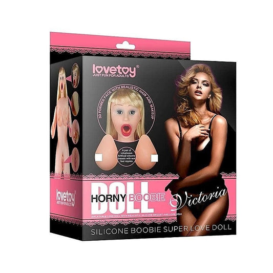 Victoria Horny Blonde Boobie Doll by Lovetoy