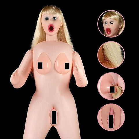 Victoria Horny Blonde Boobie Doll by Lovetoy