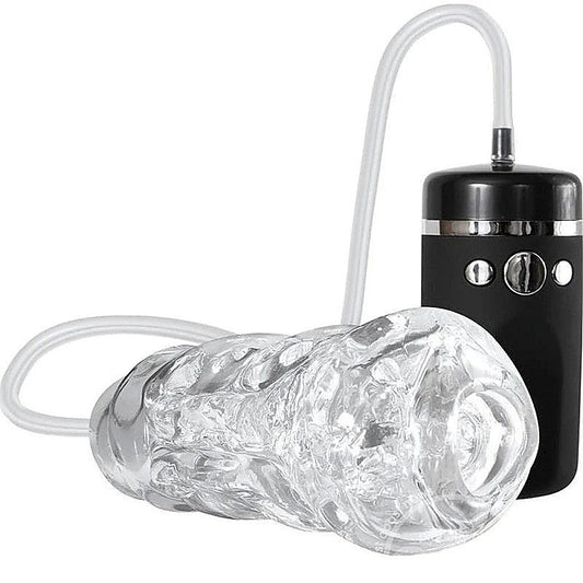 Vibrating & Sucking Pleasure Stroker by Adam & Eve