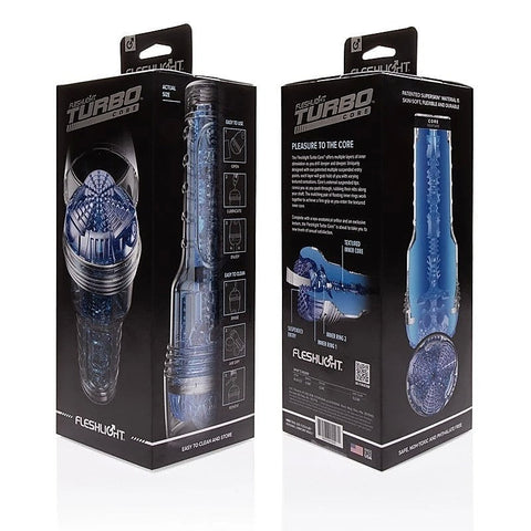 Turbo Core Male Masturbator Blue Ice by Fleshlight