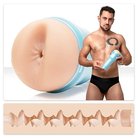 Fleshjack Boys Dante Colle Rugged Realistic Stroker