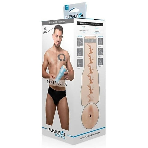 Fleshjack Boys Dante Colle Rugged Realistic Stroker