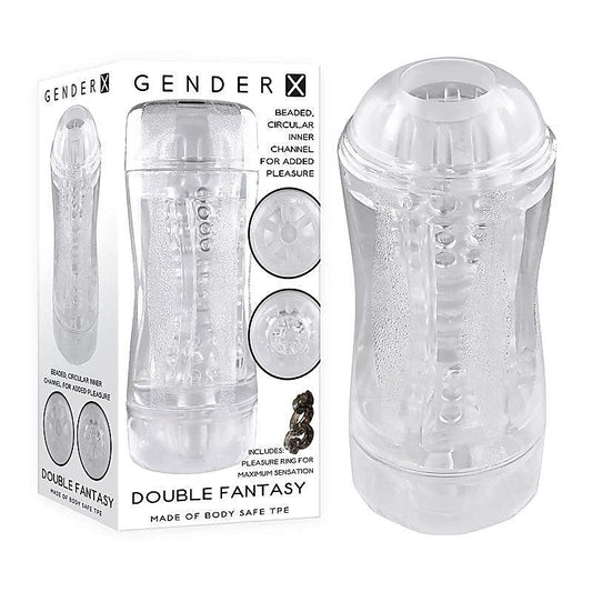 Dual-Ended Vibrating Transparent Massager by Evolved