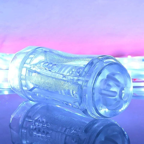 Dual-Ended Vibrating Transparent Massager by Evolved