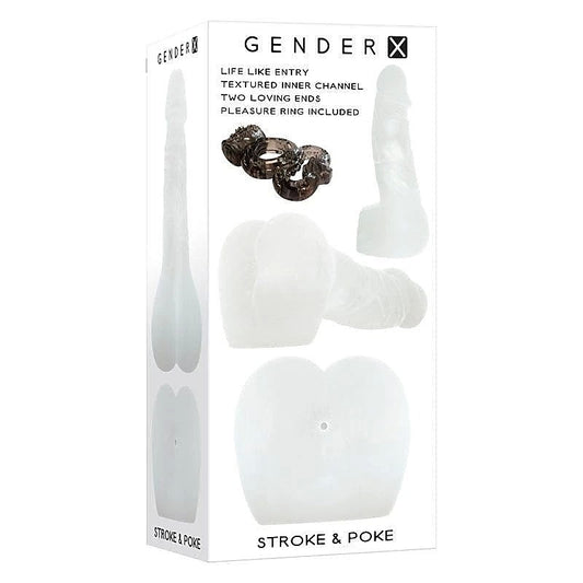 STROKE & POKE Textured Stroker by Evolved