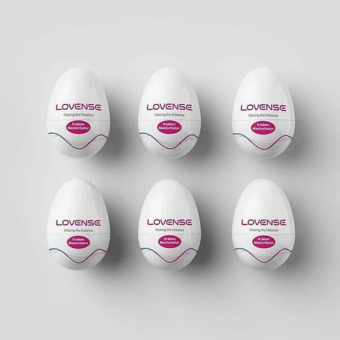Kraken Stretchable Male Masturbator Egg by Lovense
