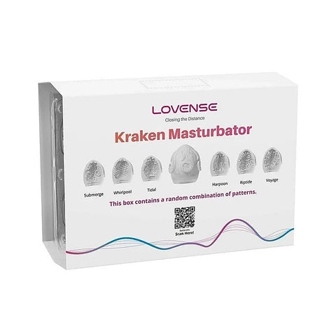 Kraken Stretchable Male Masturbator Egg by Lovense