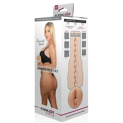 Savannah Bond Gold Sphincter by Fleshlight