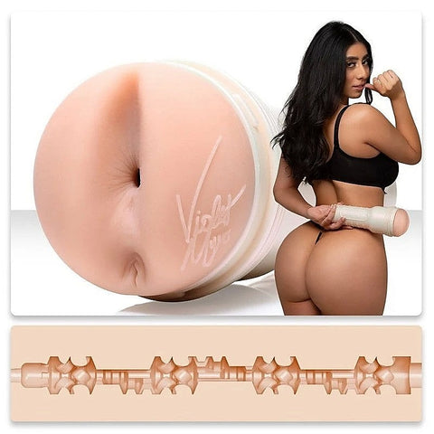 Violet Myers Ahegao Realistic Butt Stroker by Fleshlight