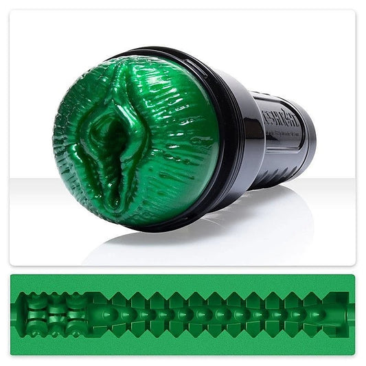 Alien Queen Green Metallic Mens Masturbator by Fleshlight