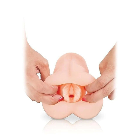 Extreme Peek-A-Boo Pussy Male Masturbator