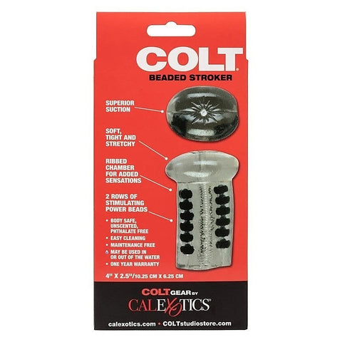 Colt Beaded Realistic Male Pleasure Stroker