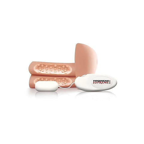 Extreme Vibrating D.P. Male Stroker by Pipedream