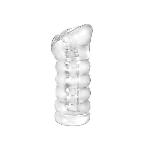 Extreme Ribbed See-Thru Male Stroker by Pipedream