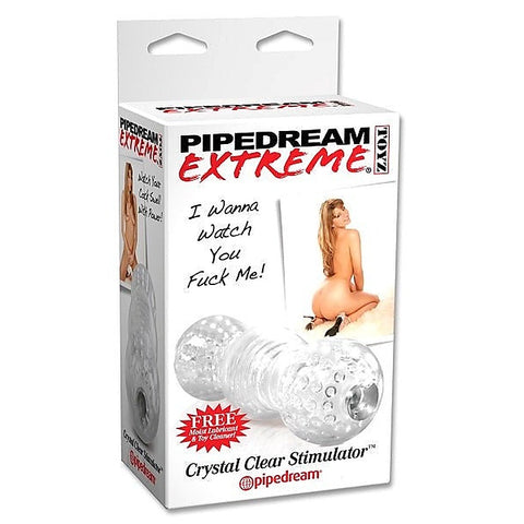 Extreme Crystal Clear Realistic Male Stimulator