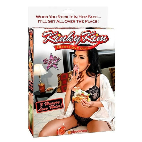 Kinky Kim Filthy Inflatable Love Doll by Pipedream