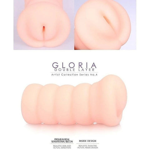Gloria Twin Layer Realistic Male Masturbator by Kokos