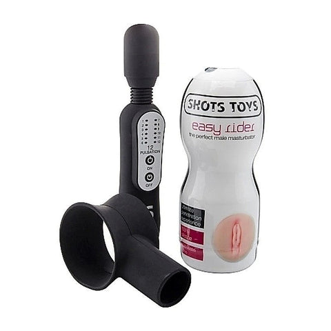 Twizzle Masturbator Kit by Shots Toys