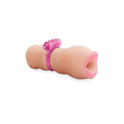 PDX Vibrating Oral Squeeze Her Realistic Masturbator