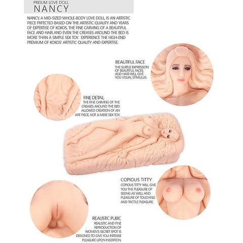 Nancy Mini Realistic Sensation Love Doll by Kokos