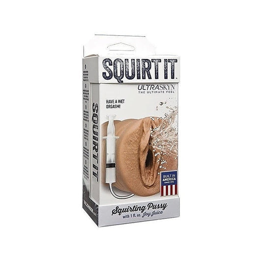 Squirt It Squirting Realistic Pussy Stroker by Doc Johnson