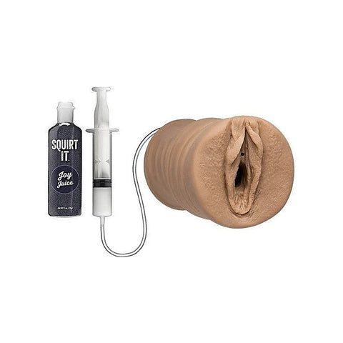 Squirt It Squirting Realistic Pussy Stroker by Doc Johnson