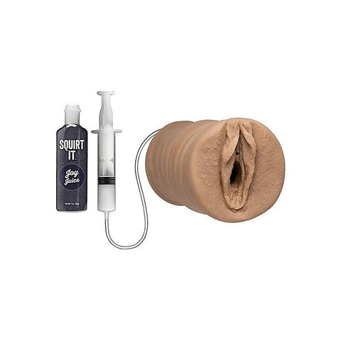 Squirt It Squirting Realistic Pussy Stroker by Doc Johnson