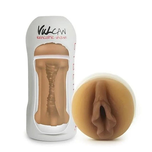 Cyberskin Vulcan Realistic Vagina Mocha by Topco