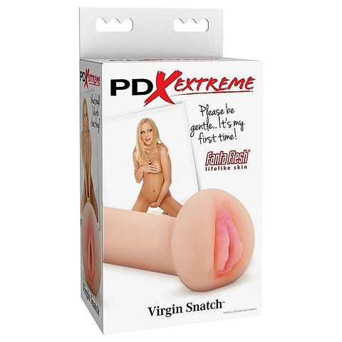 Extreme Virgin Snatch Realistic Male Stroker