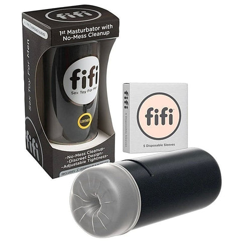 Fifi Leather with 5 Sleeves by Sportsheets