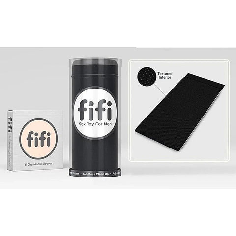 Fifi Leather with 5 Sleeves by Sportsheets