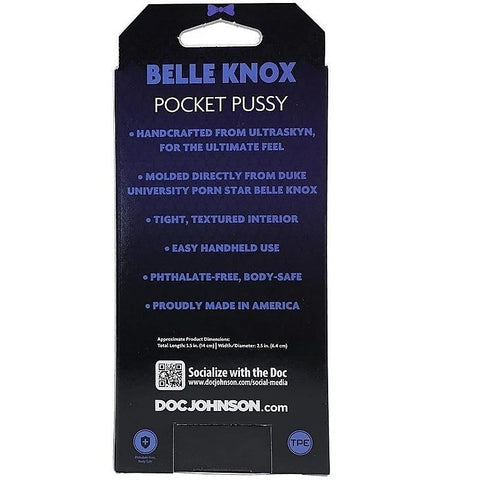 Belle Knox UR3 Fresh Meat Male Stroker by Doc Johnson