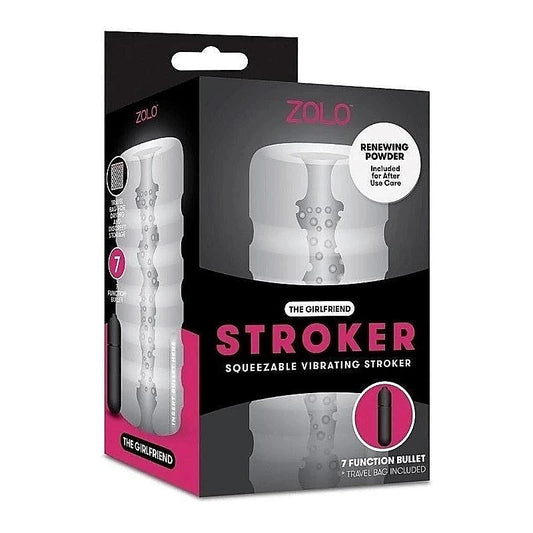 The Girlfriend Squeezable Vibrating Stroker by Xgen Products