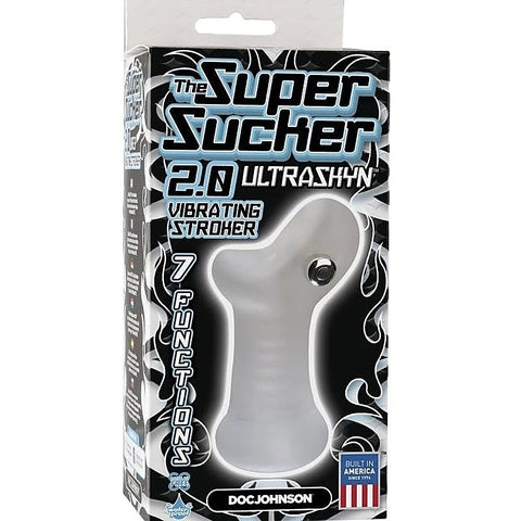 UR3 Super Sucker 2.0 Vibrating Male Stroker by Doc Johnson