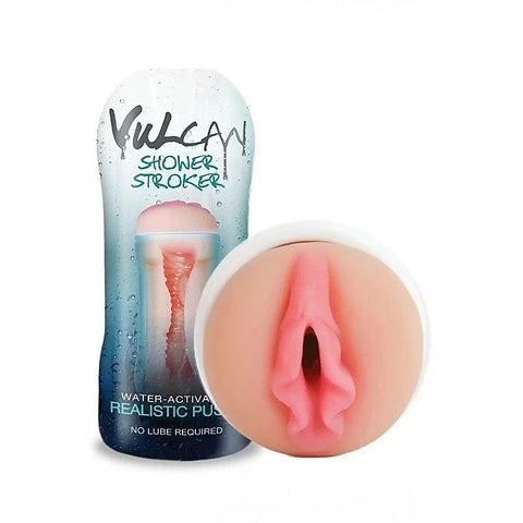 Cyberskin H2O Vulcan Shower Stroker Pussy by Topco