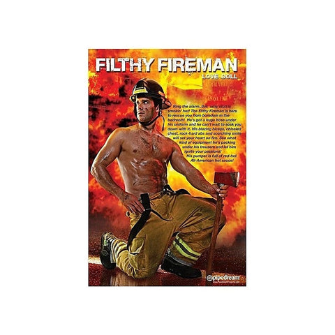 Filthy Fireman Blow Up Inflatable Love Doll by Pipedream